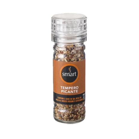 Mix de Temperos Picante - Smart - Moedor de 66g Menor preço em Mix de Temperos Picante - Smart - Moedor de 66g