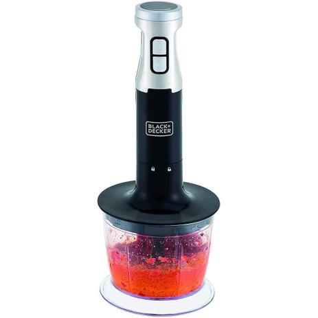 Mixer 3 em 1 Black + Decker Fusion Mix, 110V, Preto Inox - MK600-BR - Black+decker Menor preço em Mixer 3 em 1 Black + Decker Fusion Mix, 110V, Preto Inox - MK600-BR - Black+decker