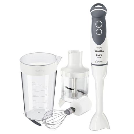 Mixer Com Mini Processador Philips Walita Ri1364/09 2 velocidades 400w 110v Menor preço em Mixer Com Mini Processador Philips Walita Ri1364/09 2 velocidades 400w 110v