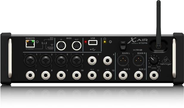 Mixer dig. X-Air XR12 iOS/PC/Android, 12in/4out - Behringer Menor preço em Mixer dig. X-Air XR12 iOS/PC/Android, 12in/4out - Behringer