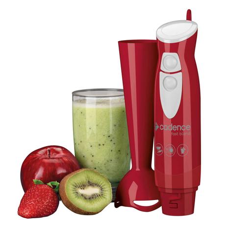 Mixer Elétrico Cadence Fast Blend 170W Vermelho Menor preço em Mixer Elétrico Cadence Fast Blend 170W Vermelho