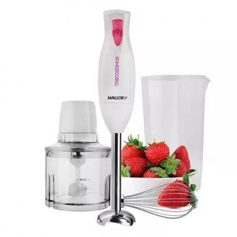 Mixer Mallory Trikxer Inox 3 em 1 300w com Copo 110v Menor preço em Mixer Mallory Trikxer Inox 3 em 1 300w com Copo 110v