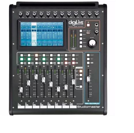 Mixer Mesa de Som Digital Digilive 16 Canais Console Efeitos Menor preço em Mixer Mesa de Som Digital Digilive 16 Canais Console Efeitos