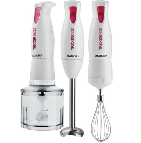 Mixer Trikxer Inox 3 em 1 127 Volts - Mallory Menor preço em Mixer Trikxer Inox 3 em 1 127 Volts - Mallory