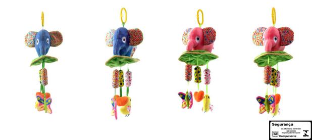 Mobile Elefante Sinos Azul - Love é boa?