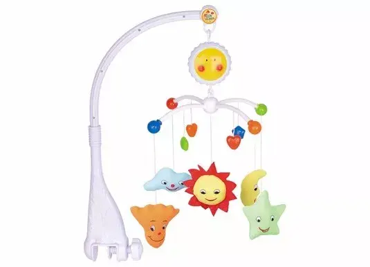 Móbile Musical Giratório Infantil Sol Berço Bebê Céu Braskit Menor preço em Móbile Musical Giratório Infantil Sol Berço Bebê Céu Braskit