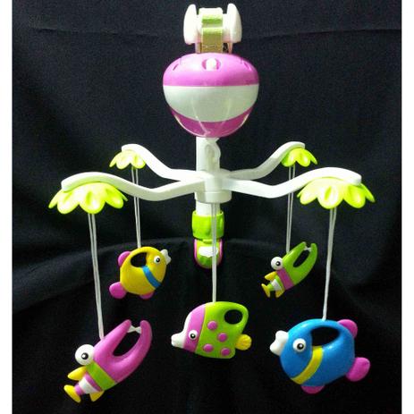 Mobile Musical Giratório Para Berço / Brinquedo Para Berço - Art brink Menor preço em Mobile Musical Giratório Para Berço / Brinquedo Para Berço - Art brink