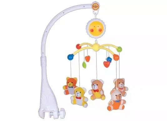 Móbile Musical Infantil De Berço Bebê Urso Ursinho Braskit Menor preço em Móbile Musical Infantil De Berço Bebê Urso Ursinho Braskit
