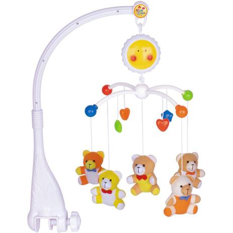 Móbile Musical para Berço Infantil Urso - Braskit Menor preço em Móbile Musical para Berço Infantil Urso - Braskit