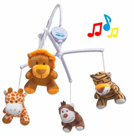 Mobile Musical Pelucia Berço Masculino - Unik Menor preço em Mobile Musical Pelucia Berço Masculino - Unik