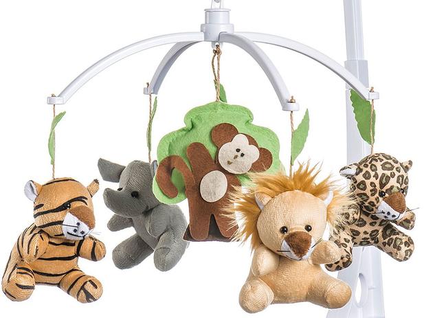 Móbile Para Berço Musical E Giratório Safári - Sleepbaby Móbiles Menor preço em Móbile Para Berço Musical E Giratório Safári - Sleepbaby Móbiles