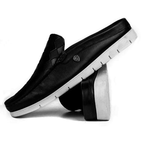 Mocassim Babuche Mule Premium Couro Xadrez Confort Casual Mr Light -  Mocassim Feminino - Magazine Luiza