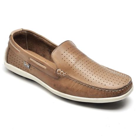 mocassim bege masculino