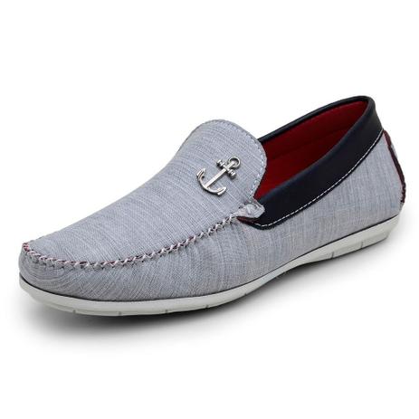 Mocassim Casual Masculino OP Santos Cinza - 41 - CINZA em Promoção |  Ofertas na Americanas