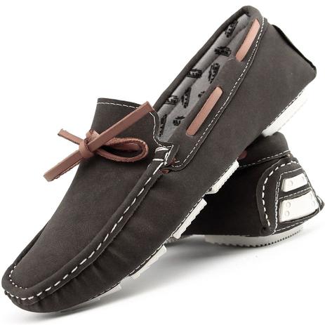 mocassim com cadarço masculino