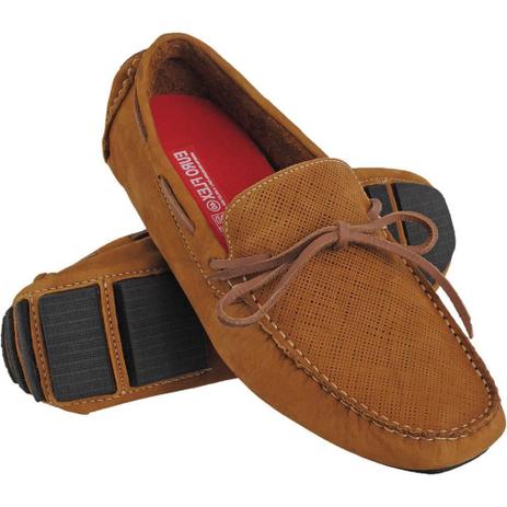 Mocassim Drive Masculino Couro Casual Cadarço Conforto Leve - EuroFlex -  Mocassim Masculino - Magazine Luiza