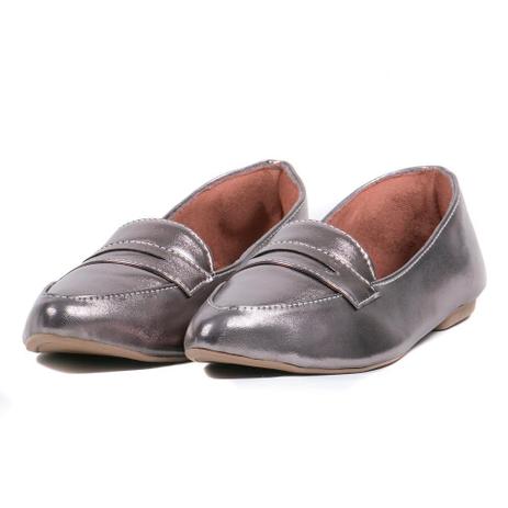 mocassim bico fino feminino