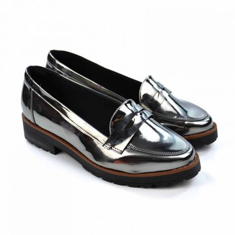 Mocassim grafite espelhado 1624-101 bebecê 1761 - Mocassim Feminino -  Magazine Luiza