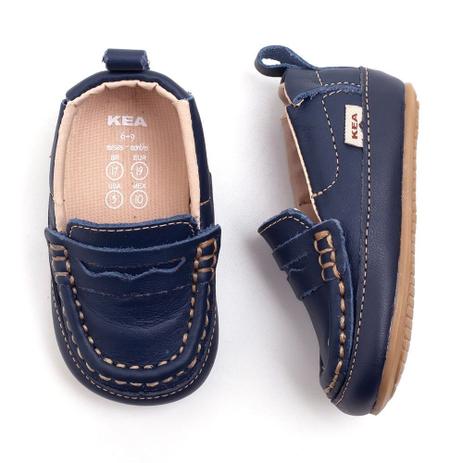 Mocassim Infantil Kea Couro Azul Marinho - Mocassim Infantil - Magazine  Luiza