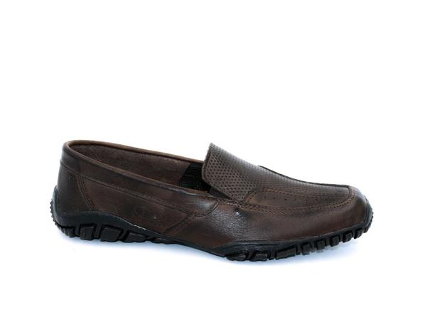 Mocassim Masculino Casual Drive Sapatenis Couro Marrom Caribe - Pé Na Estrada - Mocassim Masculino - Magazine Luiza