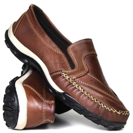 Mocassim Masculino Confort Casual Latego Couro - Onda Surf - Mocassim  Masculino - Magazine Luiza