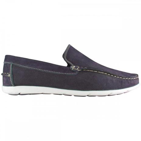 Mocassim Masculino Couro Nobuck - Cód 360 Marinho Tam 42 - Porto Free - Mocassim  Masculino - Magazine Luiza