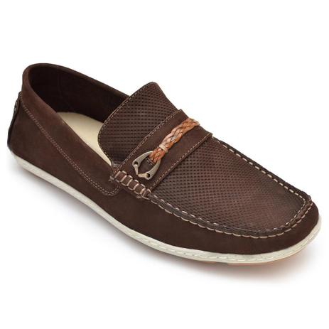 mocassim com fivela masculino