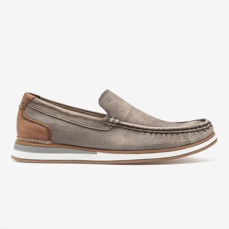 Mocassim Masculino Denim Flow Cinza Tamanho 38 - Democrata - Mocassim  Masculino - Magazine Luiza