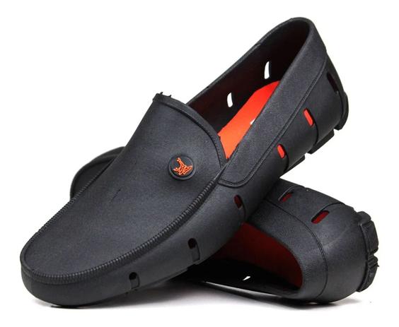 Mocassim masculino drive sapatilha sapato calçado aquático pesca cor preto - kit shoes Menor preço em Mocassim masculino drive sapatilha sapato calçado aquático pesca cor preto - kit shoes