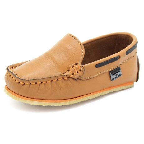 mocassim infantil masculino bege