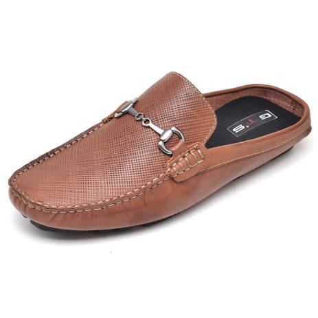 Mocassim Mule Driver GTS Sonar Castor - Mocassim Masculino - Magazine Luiza