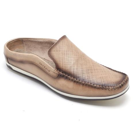 mocassim bege masculino