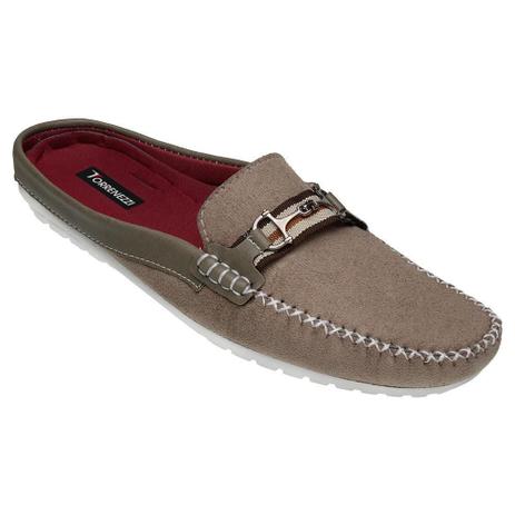 Sapato Mule Mocassim Fivela Moda Feminina Brilho Preto em Promoção |  Ofertas na Americanas