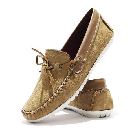 Mocassim Neway Masculino Caramelo - Mocassim Masculino - Magazine Luiza