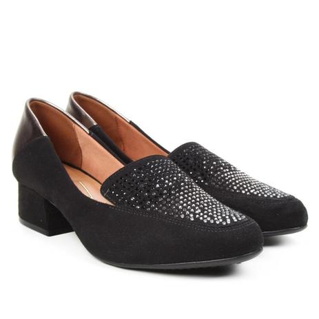 mocassim feminino com salto