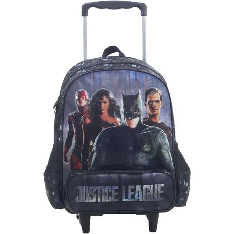 Mochila 14 Pequena Com Rodas Liga da Justiça Xeryus Menor preço em Mochila 14 Pequena Com Rodas Liga da Justiça Xeryus