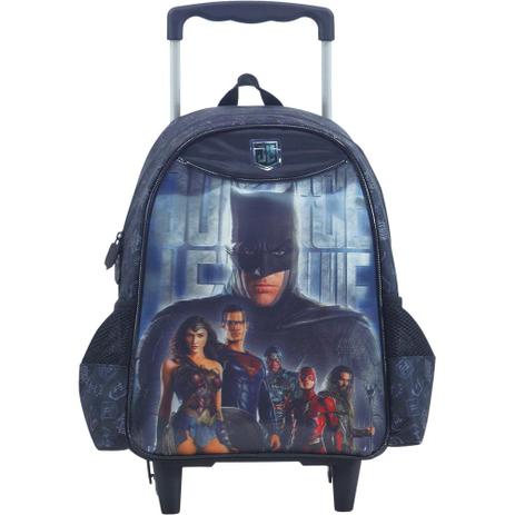 Menor preço em Mochila 16 Média Com Rodas Liga da Justiça Xeryus