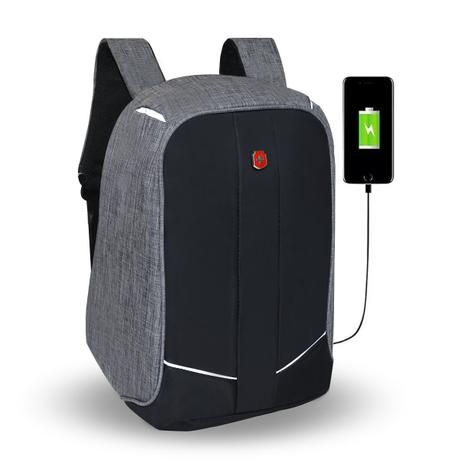 Mochila Antifurto Executiva Impermeável Porta Notebook Com Usb - Swissland é boa?