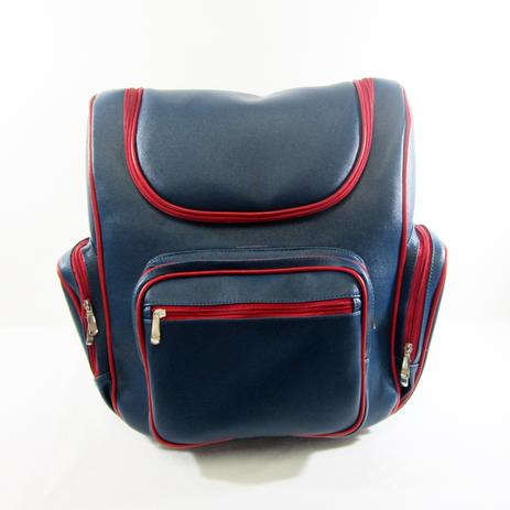 Mochila azul em material sintético maria adna Menor preço em Mochila azul em material sintético maria adna