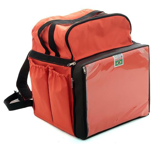 mochila para entregar açaí