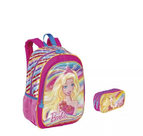 Mochila Barbie Princesa Costas G 19x Paete Estojo Sestini Menor preço em Mochila Barbie Princesa Costas G 19x Paete Estojo Sestini
