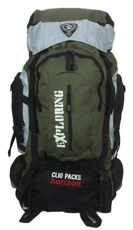 Mochila Camping Trilha 55 Litros MC5389 Clio Style - Verde Menor preço em Mochila Camping Trilha 55 Litros MC5389 Clio Style - Verde