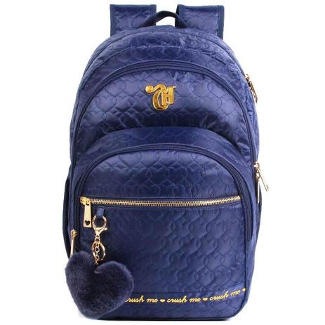 Mochila Capricho Love Crush Blue - Dmw Menor preço em Mochila Capricho Love Crush Blue - Dmw