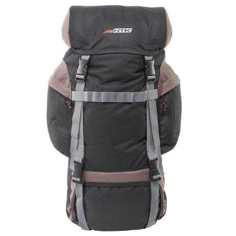 Mochila cargueira 45L preta e marrom - INTRUDER - Nautika Menor preço em Mochila cargueira 45L preta e marrom - INTRUDER - Nautika