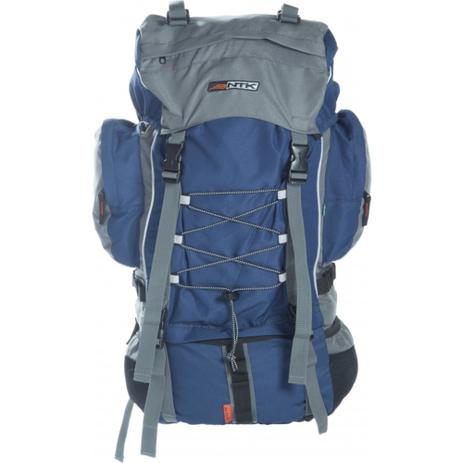Mochila cargueira 60L azul e cinza -LAGUNA - Nautika Menor preço em Mochila cargueira 60L azul e cinza -LAGUNA - Nautika