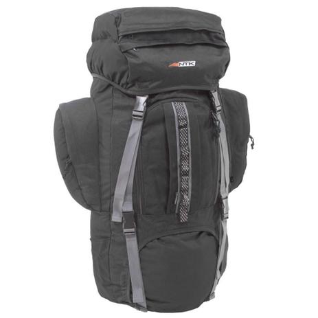 Mochila cargueira 80L preta - INTRUDER - Nautika Menor preço em Mochila cargueira 80L preta - INTRUDER - Nautika
