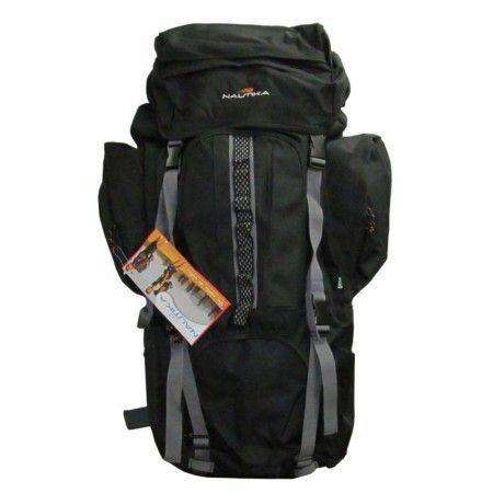 Mochila Cargueira Camping Intruder 80 Litros Nautika - Preta Menor preço em Mochila Cargueira Camping Intruder 80 Litros Nautika - Preta
