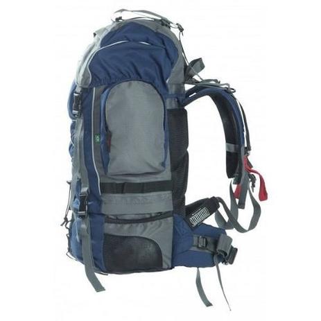 Mochila Cargueira Camping Laguna 60 Litros Azul e Cinza Nautika Menor preço em Mochila Cargueira Camping Laguna 60 Litros Azul e Cinza Nautika
