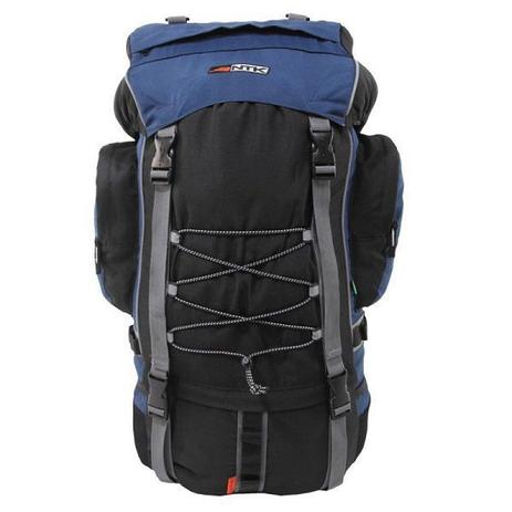 Mochila Cargueira Camping Laguna 60 Litros Azul e Preto Nautika Menor preço em Mochila Cargueira Camping Laguna 60 Litros Azul e Preto Nautika