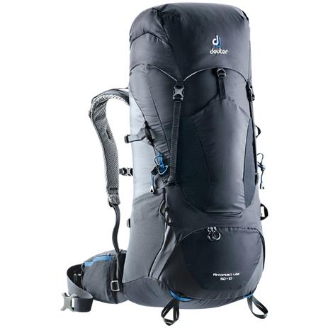 Mochila Cargueira Deuter Aircontact Lite 65+10 2018 para Trekking Preto e Cinza Menor preço em Mochila Cargueira Deuter Aircontact Lite 65+10 2018 para Trekking Preto e Cinza